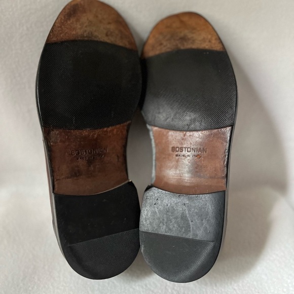 Bostonian Men’s Size 11 1/2M Brown Leather Tassel Shoes - Picture 2 of 16